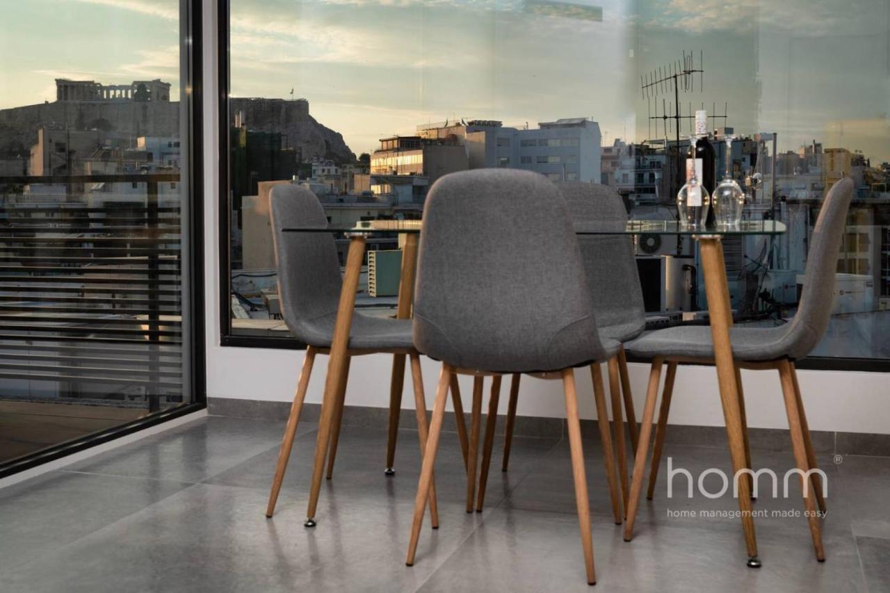 59M² Homm Loft- Penthouse With Acropolis View,2Ppl Atenas Exterior foto