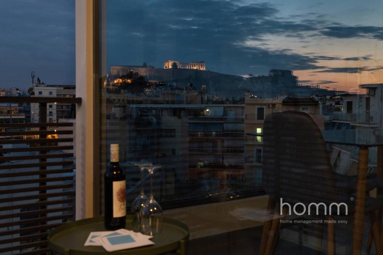 59M² Homm Loft- Penthouse With Acropolis View,2Ppl Atenas Exterior foto