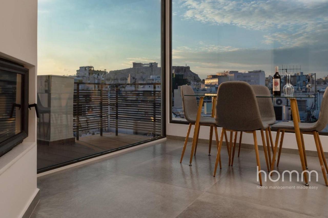 59M² Homm Loft- Penthouse With Acropolis View,2Ppl Atenas Exterior foto