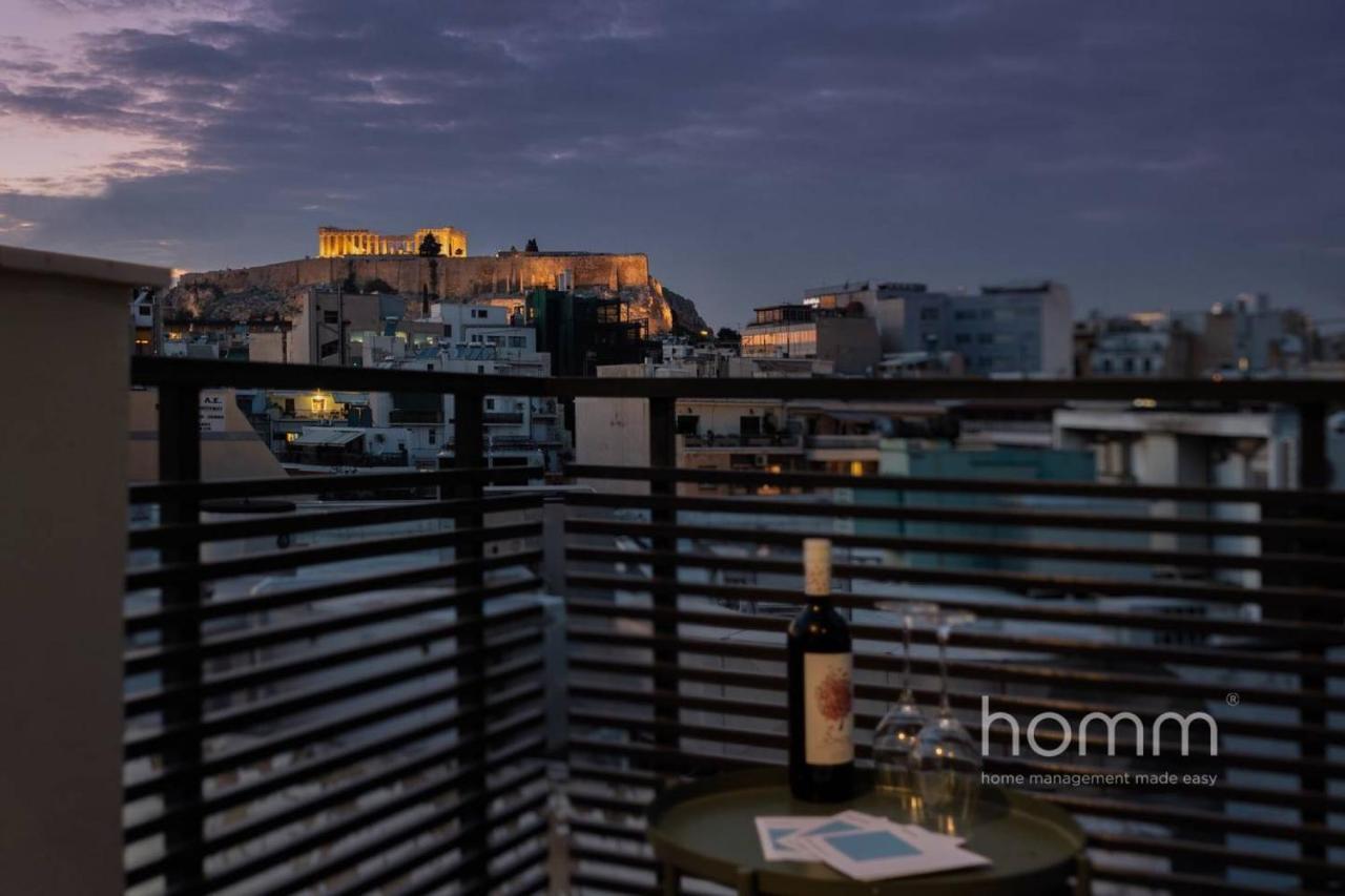 59M² Homm Loft- Penthouse With Acropolis View,2Ppl Atenas Exterior foto